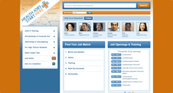 Desktop Screenshot of healthjobsstarthere.com
